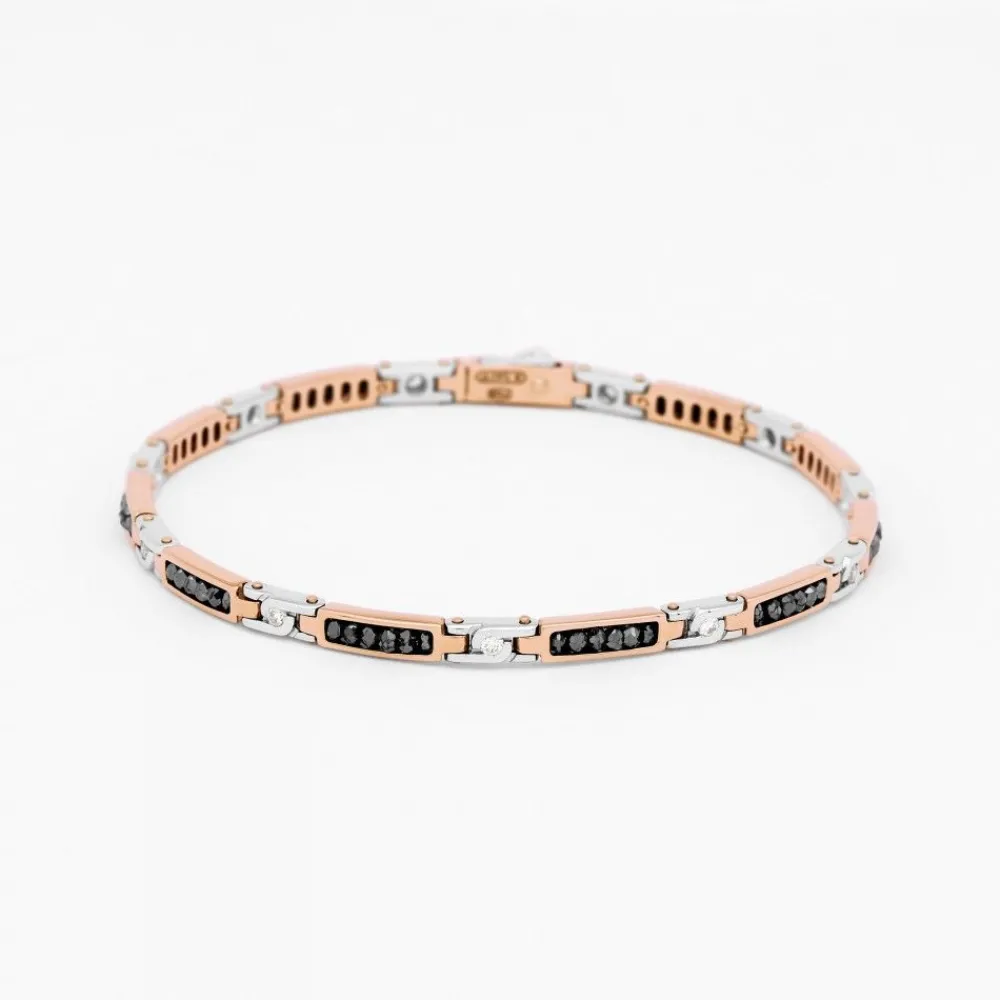 Fashion Zancan Rose Gold Bracelet With Diamonds. Bracelets