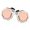 Cheap Zancan Silver And 18K Gold Cufflinks. Boutons De Manchette