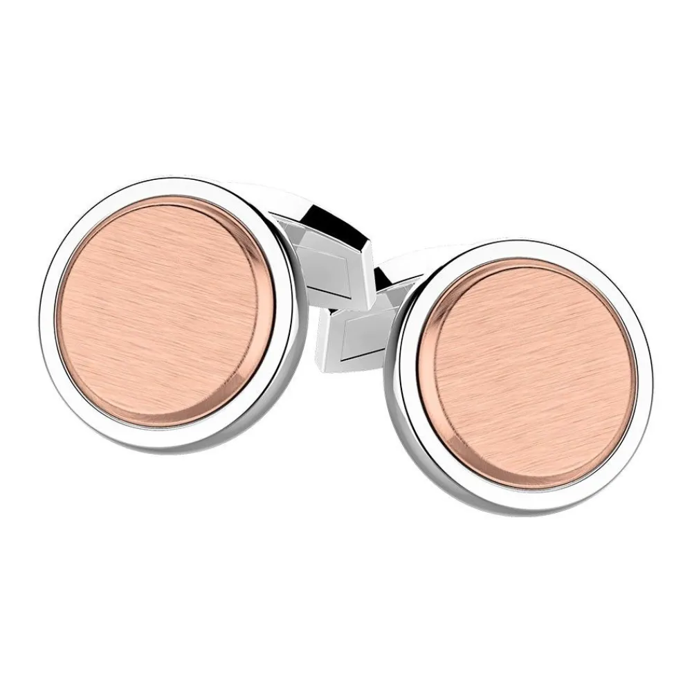 Sale Zancan Silver And 18K Gold Cufflinks. Boutons De Manchette