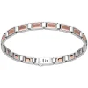 Cheap Zancan Silver And 18K Rose Gold Link-Only Bracelet. Bracelets