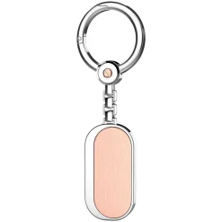 Best Sale Zancan Silver And 18K Rose Gold Keychain. Porte-clés