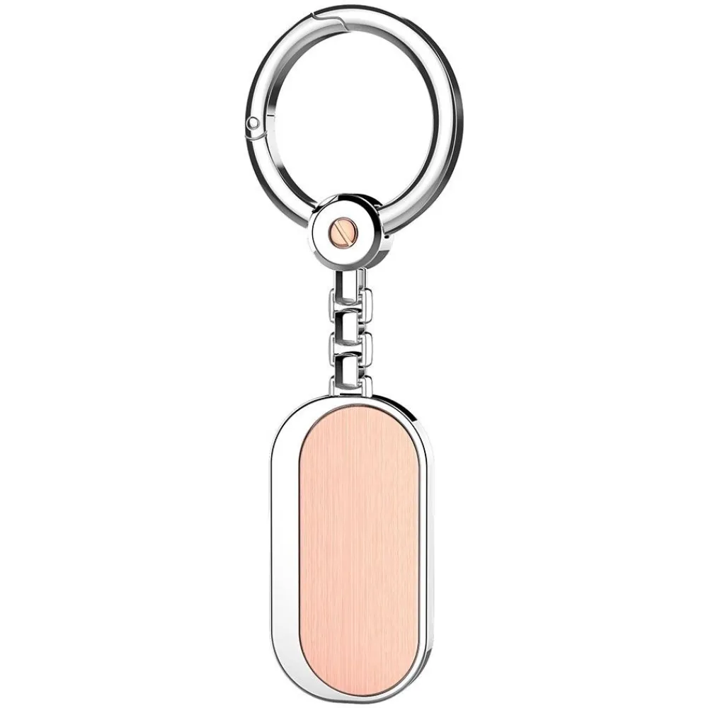 Best Sale Zancan Silver And 18K Rose Gold Keychain. Porte-clés