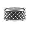 New Zancan Silver Band Ring. Bagues