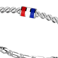 Discount Zancan Silver Beads Bracelet With Nautical Flag. Bracelets