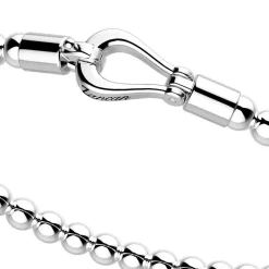 Best Sale Zancan Silver Beads Bracelet With Lobster Clasp Closure. Bracelets