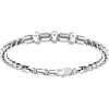 Discount Zancan Silver Beads Bracelet With Satin Finish Inserts. Bracelets