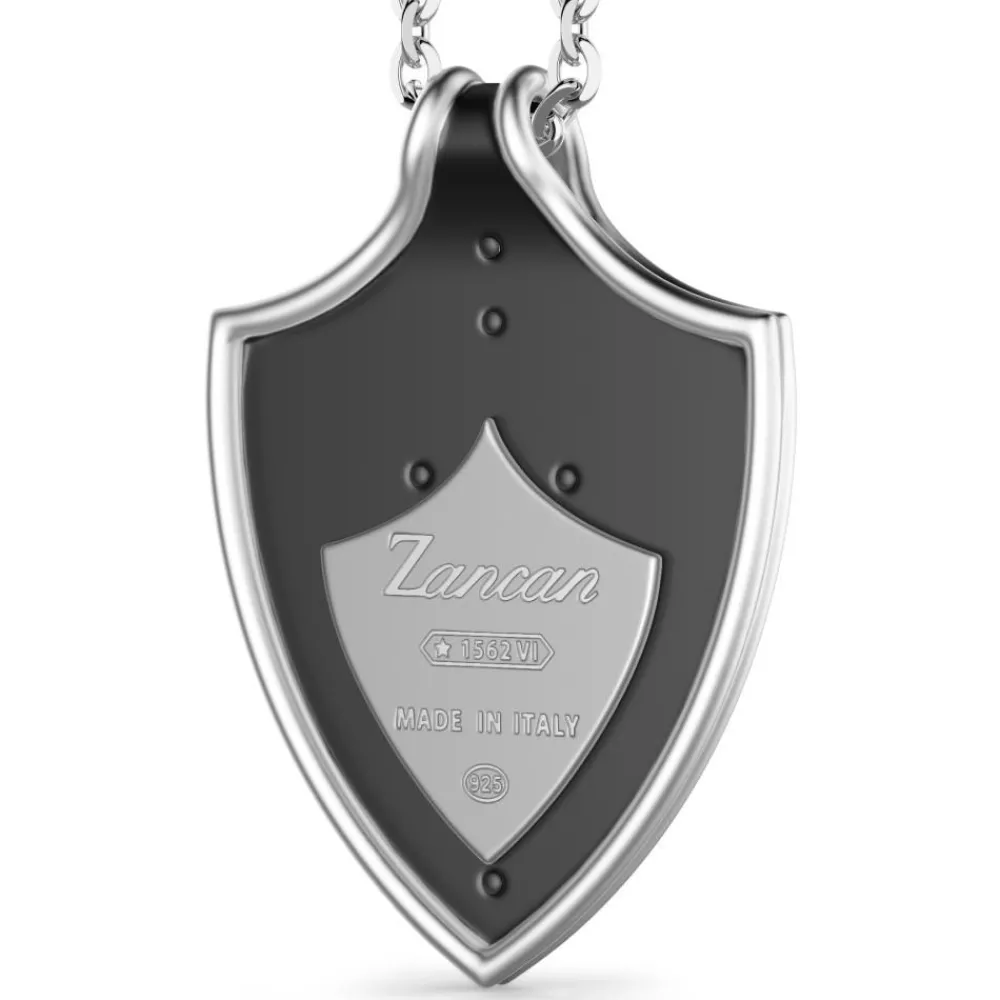 Flash Sale Zancan Silver Biker Necklace. Colliers