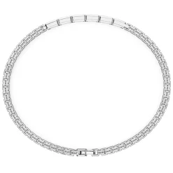Discount Zancan Silver Bracelet With Tag And White Stones. Bracelets