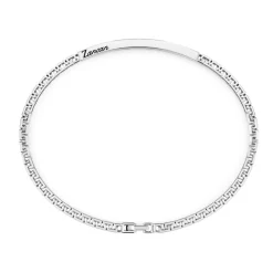 Online Zancan Silver Bracelet With Tag. Bracelets