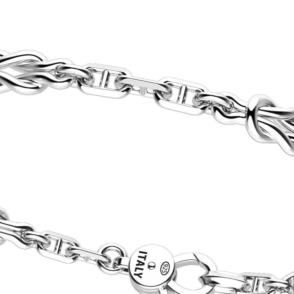 Best Zancan Silver Bracelet With Nautical Knots. Bracelets