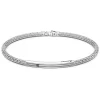 Hot Zancan Silver Bracelet With Black Stones. Bracelets