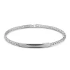 Store Zancan Silver Bracelet With Black Stones Bracelets