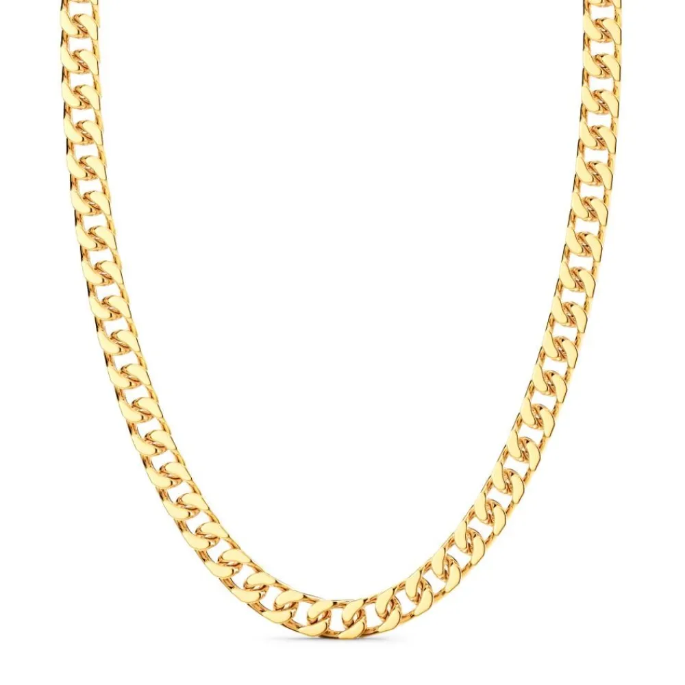 Fashion Zancan Silver Curb Chain Necklace. Colliers