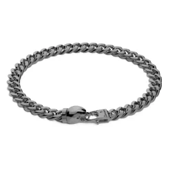 Best Sale Zancan Silver Curb Chain Bracelet With Eagle Head Closure. Bracelets