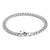 Shop Zancan Silver Curb Chain Bracelet With Panther Head Closure. Bracelets