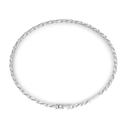 Flash Sale Zancan Silver Curb Chain Bracelet. Bracelets