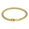 Shop Zancan Silver Curb Chain Bracelet With Wolf Head Closure. Bracelets