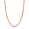 Cheap Zancan Silver Curb Chain Necklace. Colliers