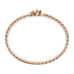 Flash Sale Zancan Silver Curb Chain Bracelet With Panther Head Closure. Bracelets