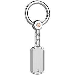 Store Zancan Silver Keychain With Rose Gold Screw. Porte-clés