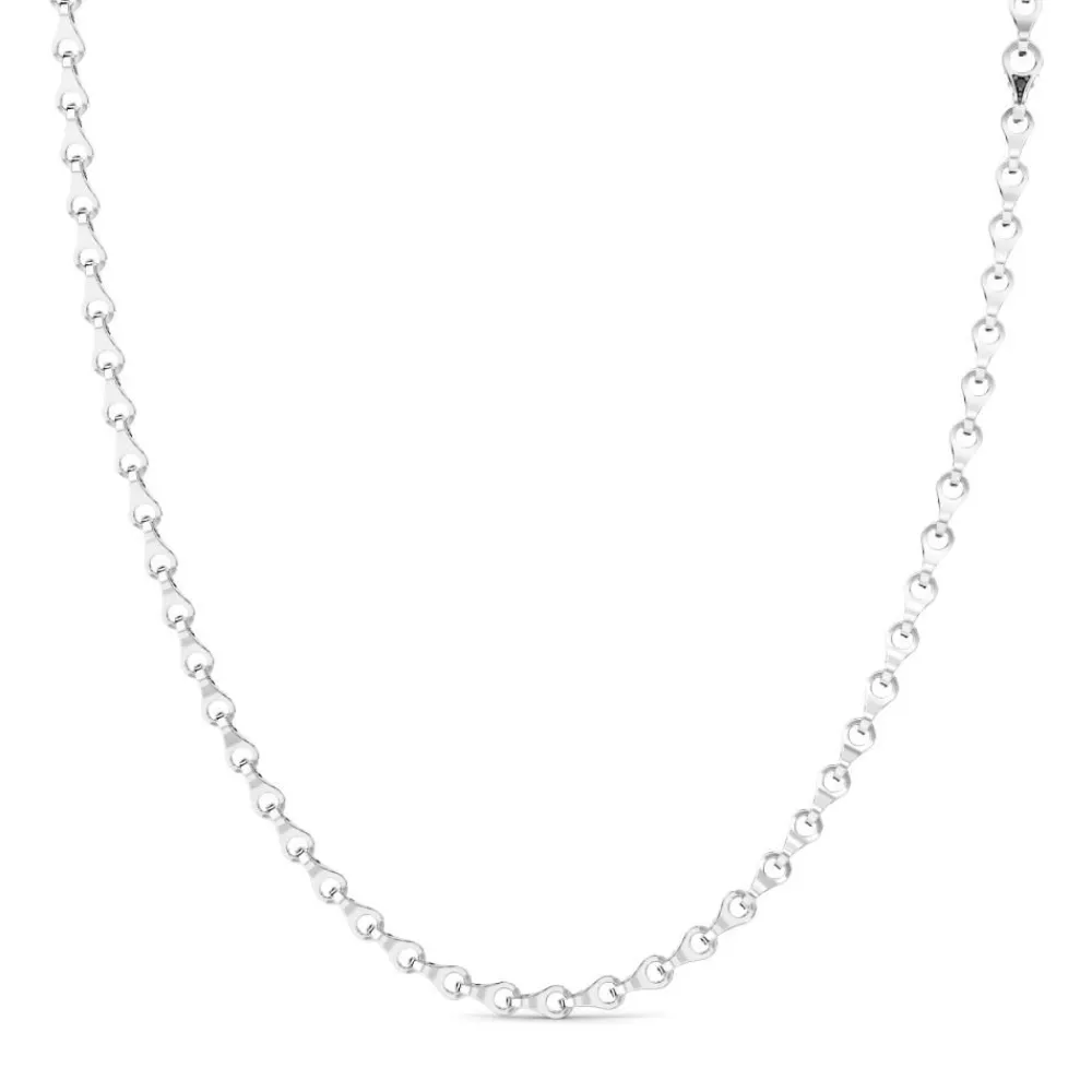 Store Zancan Silver Link-Only Necklace. Colliers