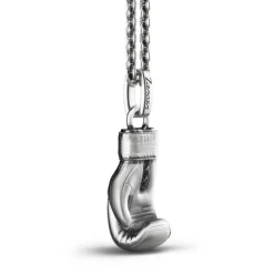 Cheap Zancan Silver Necklace With Glove. Colliers