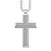 Cheap Zancan Silver Necklace With Cross Pendant. Colliers