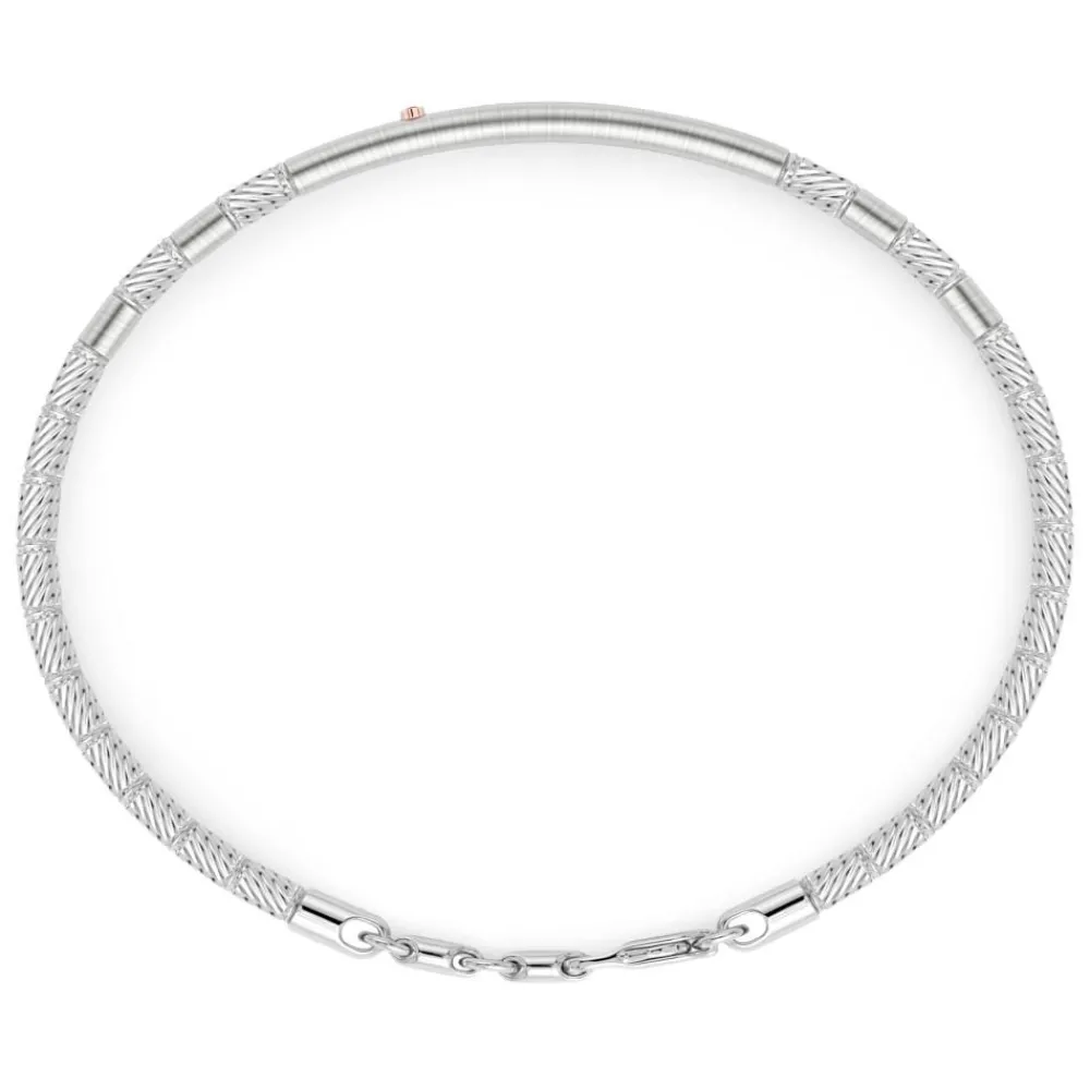 Discount Zancan Silver Semi-Rigid Bracelet. Bracelets