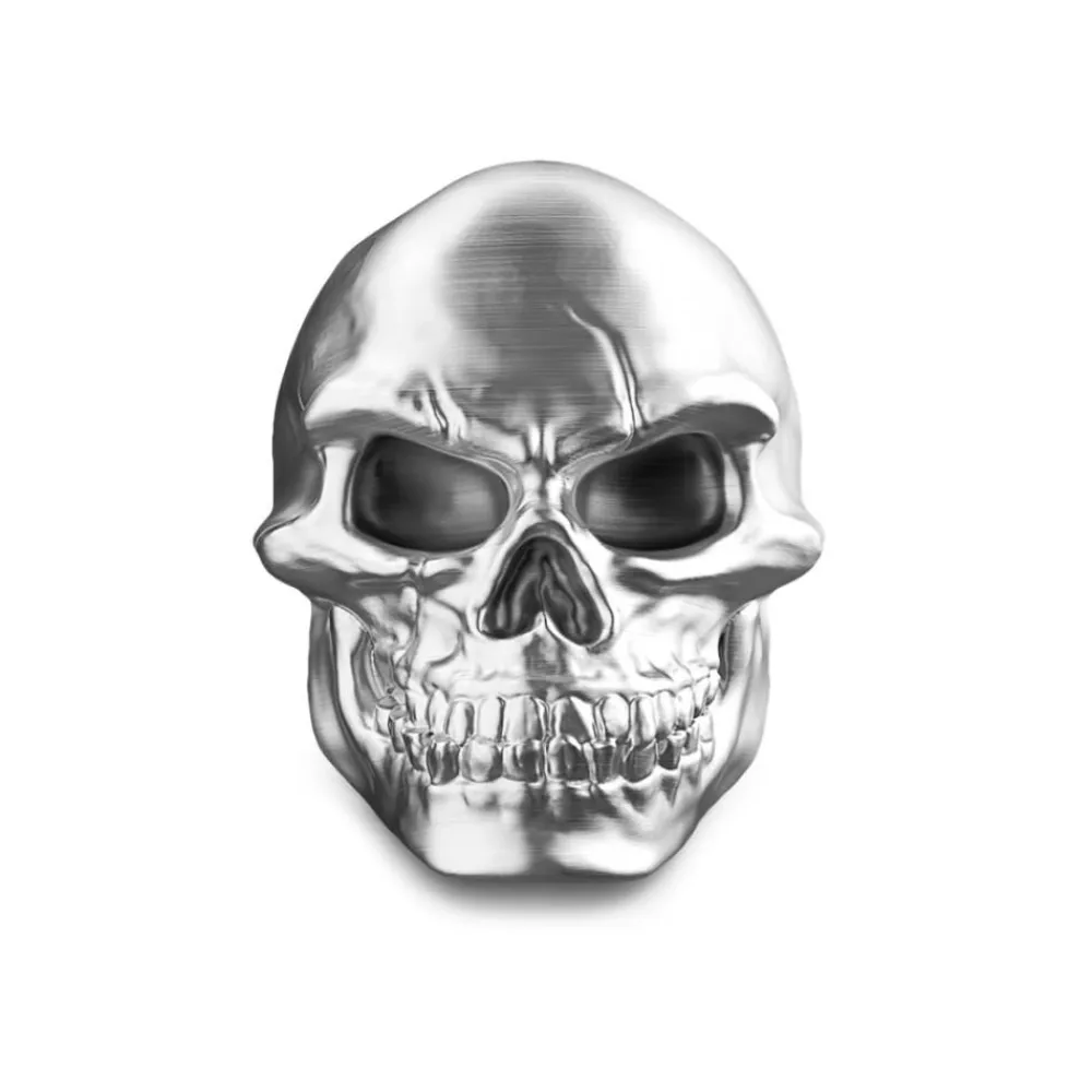 Best Sale Zancan Silver Skull Ring Bagues