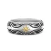 Outlet Zancan Silver Tribal Band Ring. Bagues
