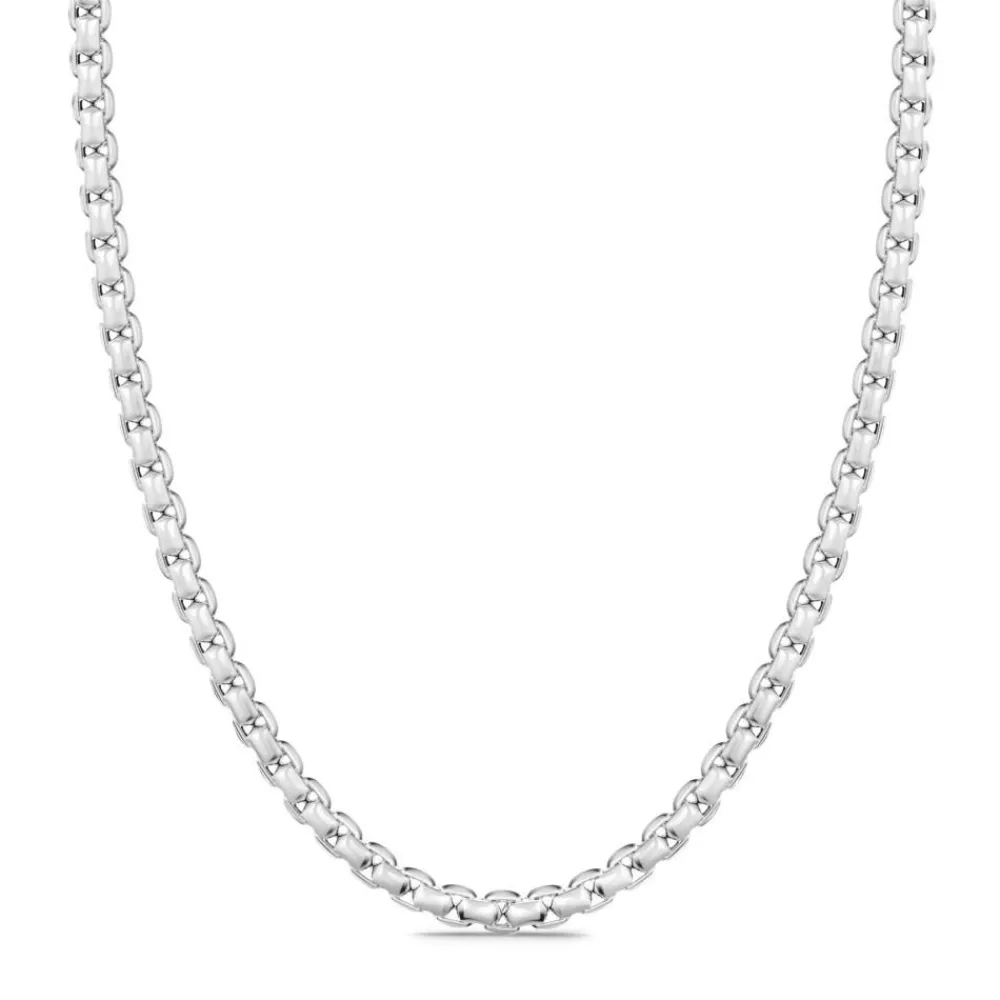 Clearance Zancan Silver Venetian Link Necklace. Colliers