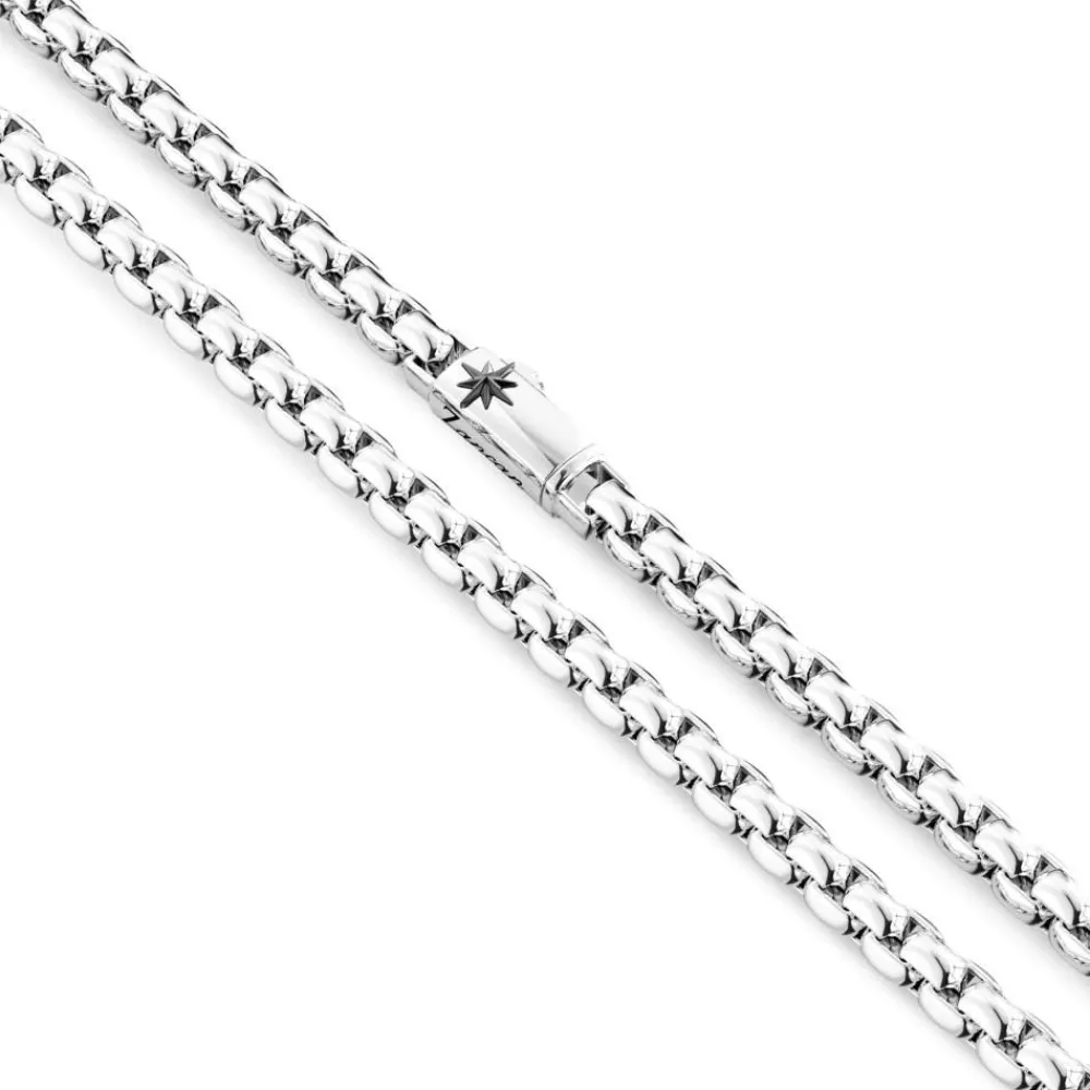 Clearance Zancan Silver Venetian Link Necklace. Colliers