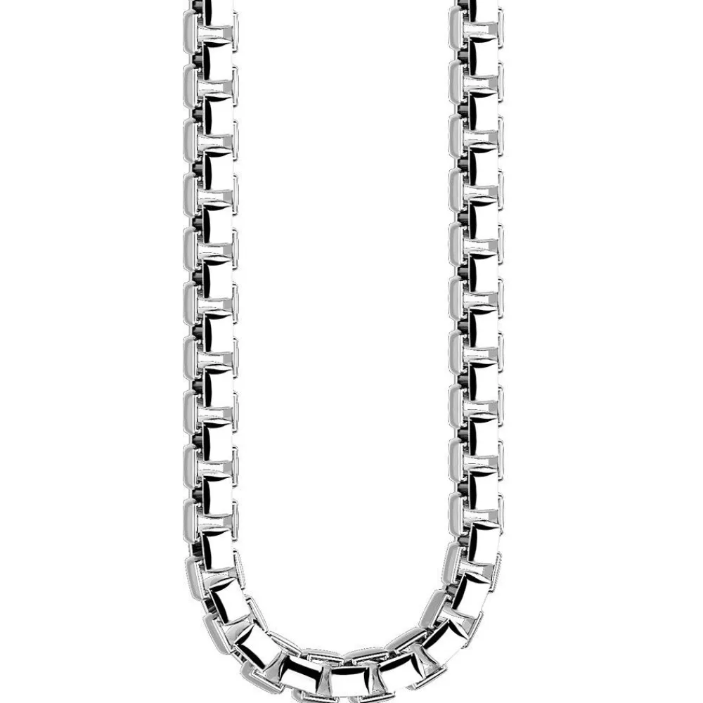 Clearance Zancan Silver Venetian Link Necklace. Colliers