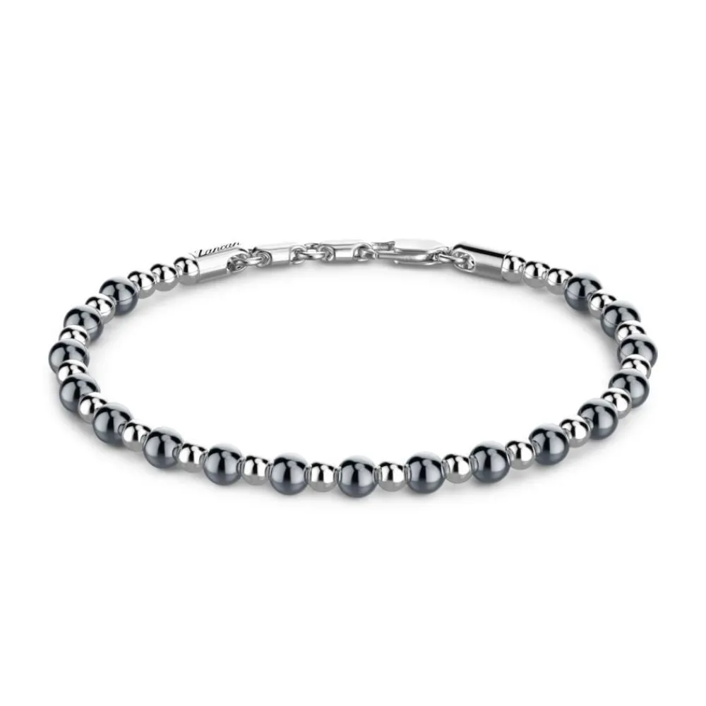 Store Zancan Soft Silver Beads Bracelet. Bracelets