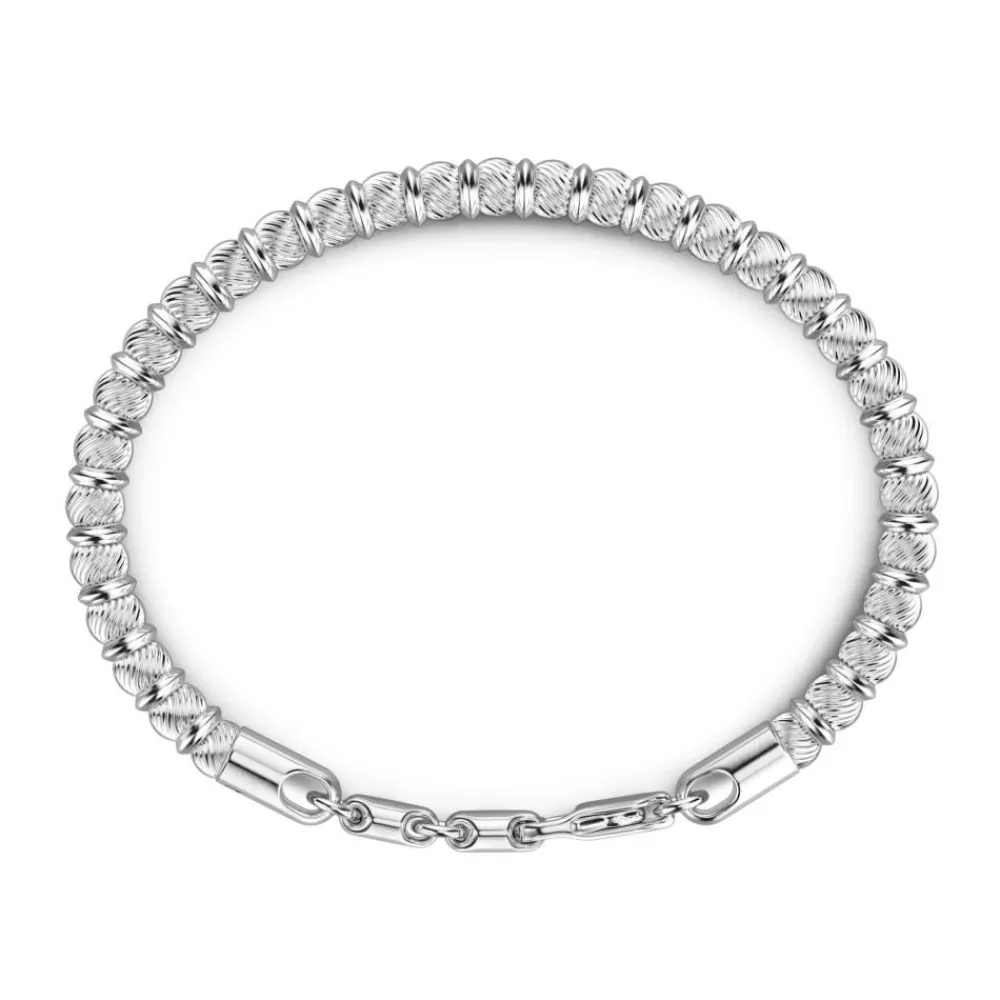 Flash Sale Zancan Soft Silver Beads Bracelet. Bracelets