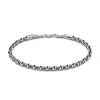 Fashion Zancan Soft Silver Beads Bracelet. Bracelets