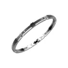 Store Zancan Steel Bracelet With Black Stones. Bracelets