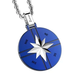 Cheap Zancan Steel Necklace With Wind Rose. Colliers