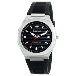 Flash Sale Zancan Steel Ultra-Slim Time-Only Watch With Silicone Strap. Superslim