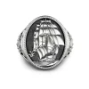 Store Zancan Vintage Finish Silver Ring. Bagues
