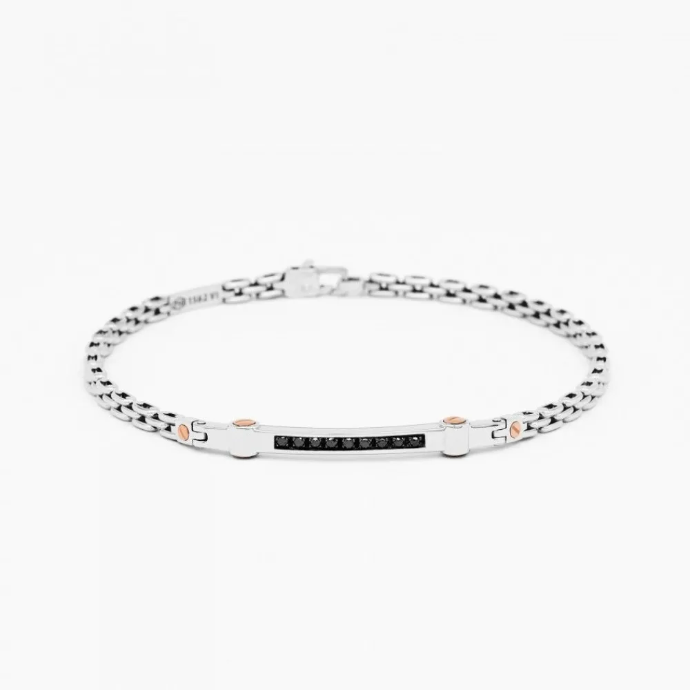 Online Zancan White Gold Bracelet With Diamonds. Bracelets