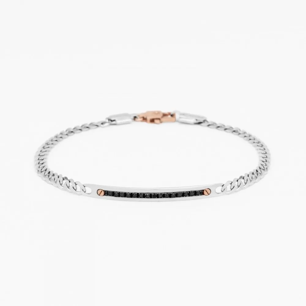 Clearance Zancan White Gold Bracelet With Diamonds. Bracelets