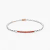 Best Zancan White Gold Bracelet With Precious Stones. Bracelets