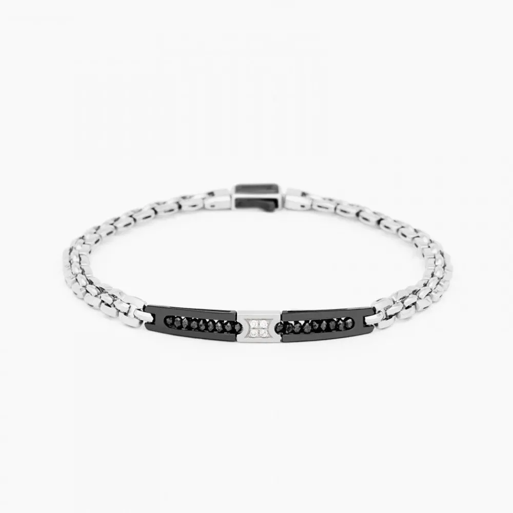 Fashion Zancan White Gold Bracelet With Diamonds. Bracelets