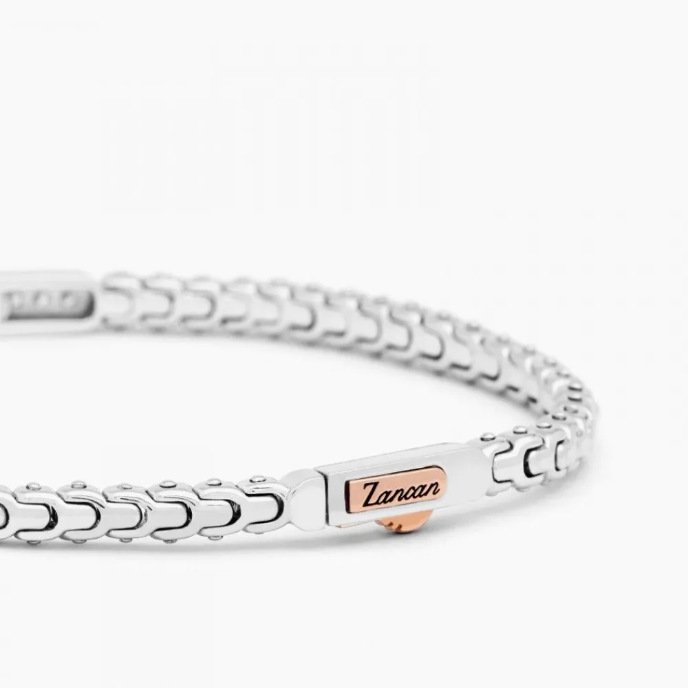 Clearance Zancan White Gold Bracelet With Diamonds. Bracelets