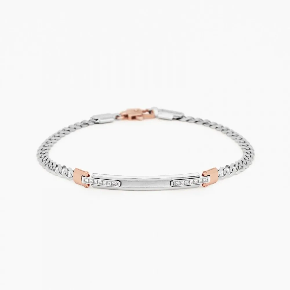 Online Zancan White Gold Bracelet With Diamonds. Bracelets
