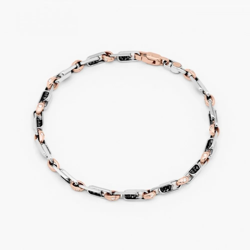 Cheap Zancan White Gold Bracelet With Diamonds. Bracelets