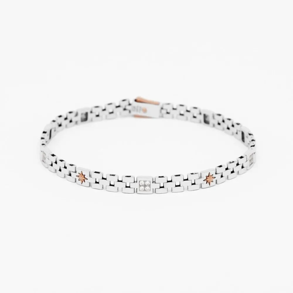 Fashion Zancan White Gold Bracelet With Diamonds. Bracelets
