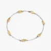 Clearance Zancan White Gold Bracelet With Nautical Knot Bracelets