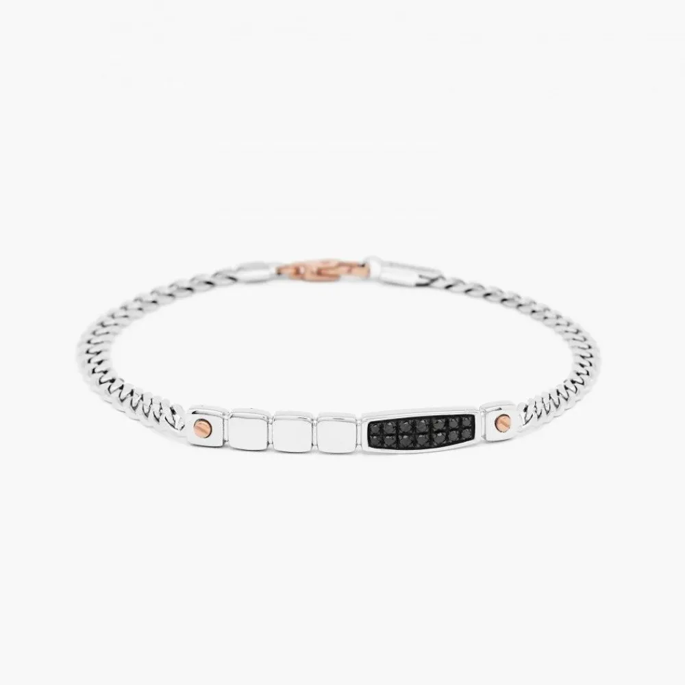 Clearance Zancan White Gold Bracelet With Diamonds. Bracelets